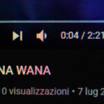 Fotografia dello schermo di YouTube per articolo blog sui social media
